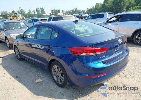 2018 Hyundai Elantra Sel z USA, uszkodzony, nr VIN 5NPD84LF1JH390189